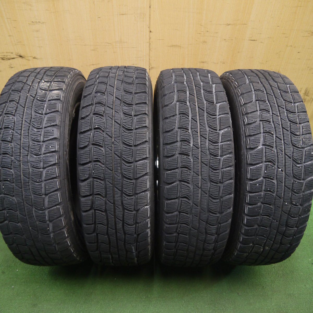 4本価格★旧車 トヨタ クラウン MS112 純正 185/70R14 スタッドレス ダンロップ グラスピック DS-1★3071208Hス