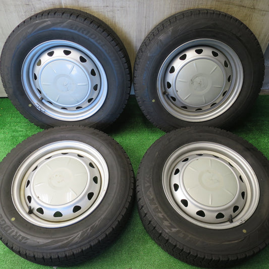 4本価格★スタッドレス 175/70R14 ブリヂストン ブリザック VRX2 スチール ホイール 14インチ PCD 100 114.3/4H マルチ★6041701NJス