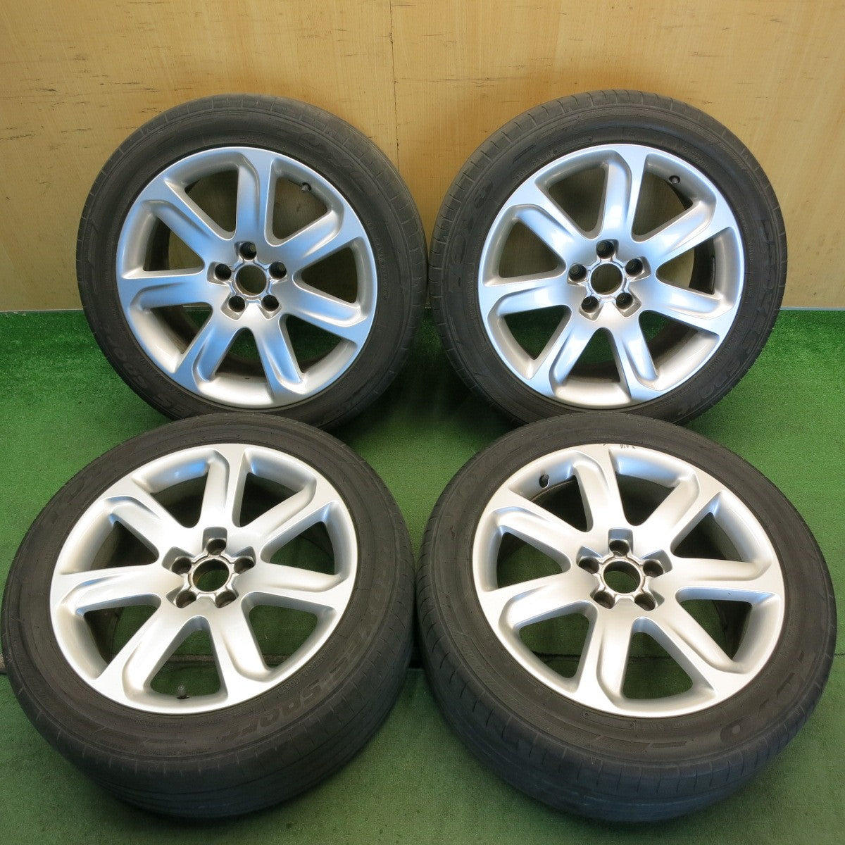 キレイ◎アウディ A7 4G 純正 255/45R18 トーヨー プロクセス スポーツ 18インチ PCD112/5H◎6072602HAノ