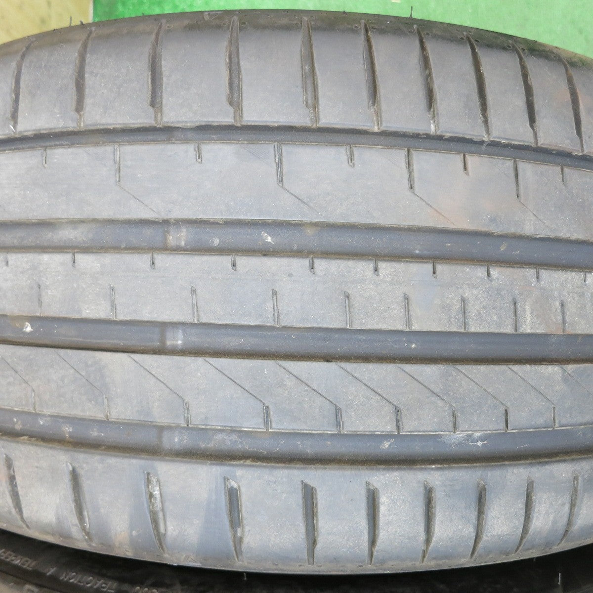 バリ溝！25年！9.5分◎アウディ A6 純正 255/40R19 ファルケン アゼニス FK510 FK520 19インチ PCD112/5H◎6082714HAノ