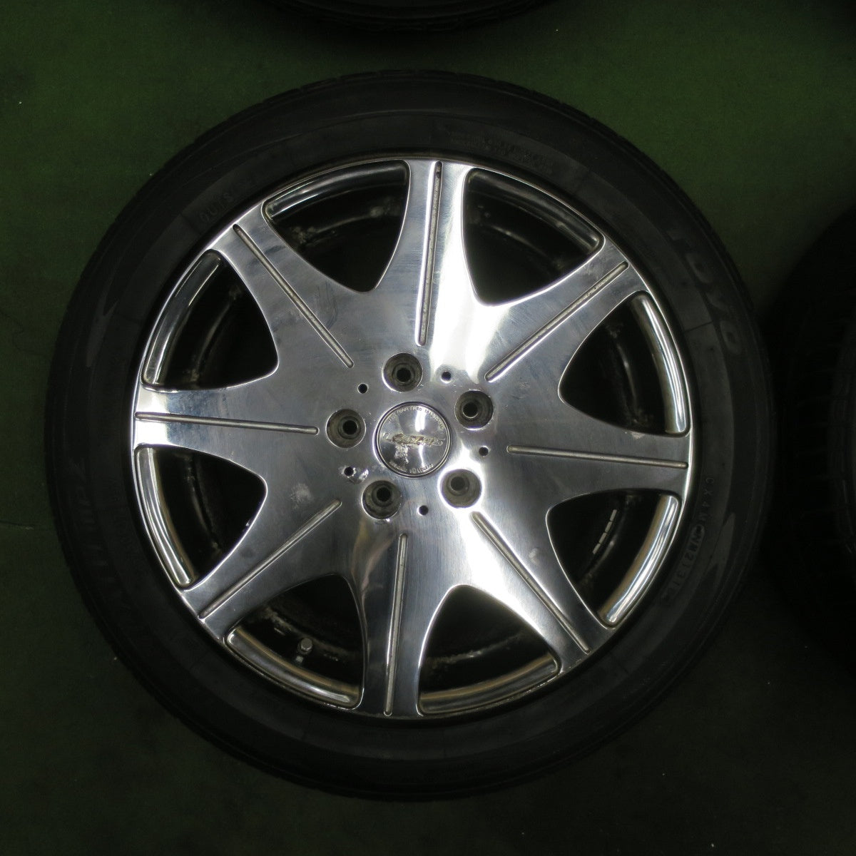 4本価格★Stich LEGZAS D800 215/50R17 トーヨー トランパス MPZ シュティッヒ レグザス 17インチ PCD114.3/5H★6021906TTノ