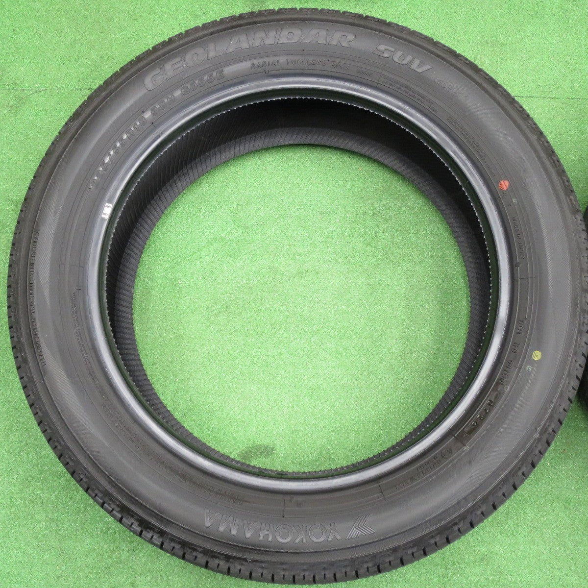 新車外し！26年★225/55R18 ヨコハマ ジオランダー SUV G055 G055E タイヤ 18インチ フォレスター デリカ D:5 エルグランド 等★6042201NKノタ