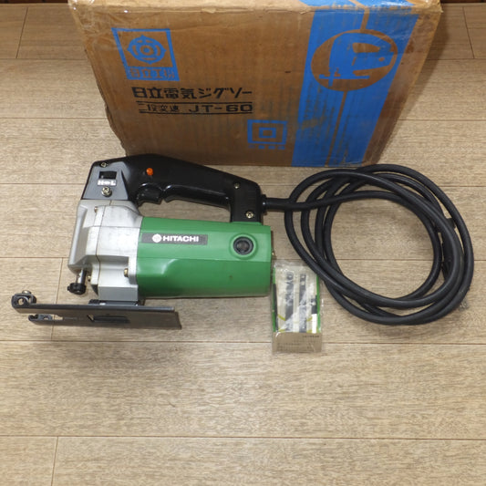 [送料無料] ★日立 HITACHI 電気ジグソー JT-60　100V 50/60Hz 4A 380W 30min★