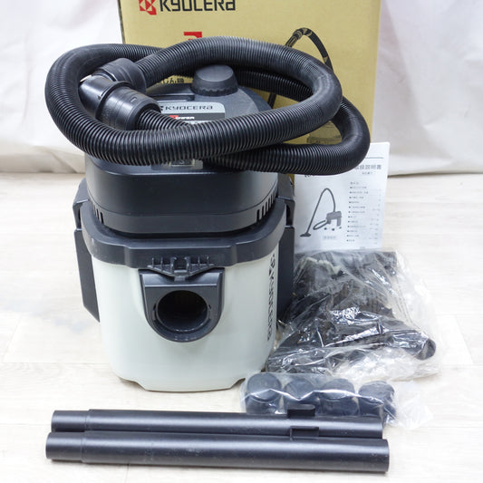 [送料無料] 美品◆リョービ 京セラ 集じん機 肩掛け タイプ 100V VC-51 集じん容量 5L 吸込仕事率 80W 乾湿両用 掃除機 箱付き KYOCERA◆