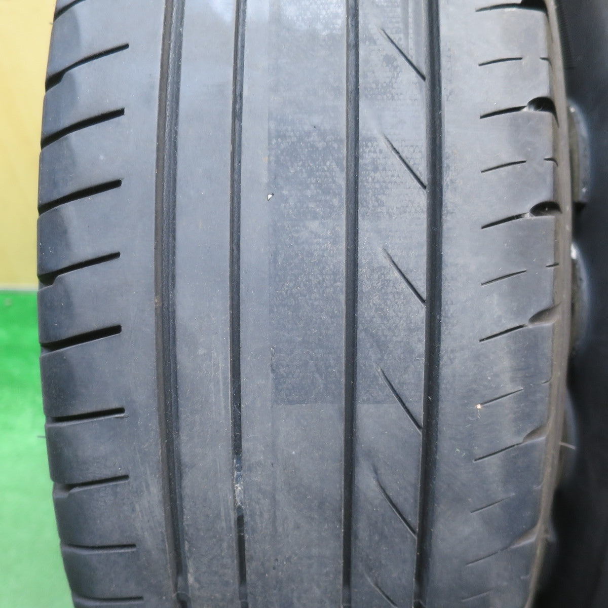 バリ溝！25年！9.5分★KEELER 195/80R15 トーヨー H30 グッドイヤー EAGLE #1 WEDS ADVENTURE 15インチ キーラー PCD139.7/6H★6020903NJノ
