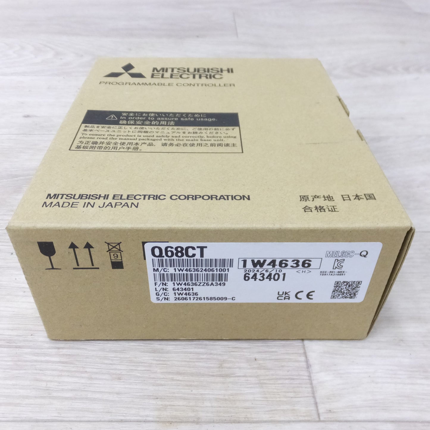 [送料無料] 未使用◆三菱電機 シーケンサ PLC MELSEC-Q CT 入力 ユニット Q68CT 2024年製 MITSUBISHI◆