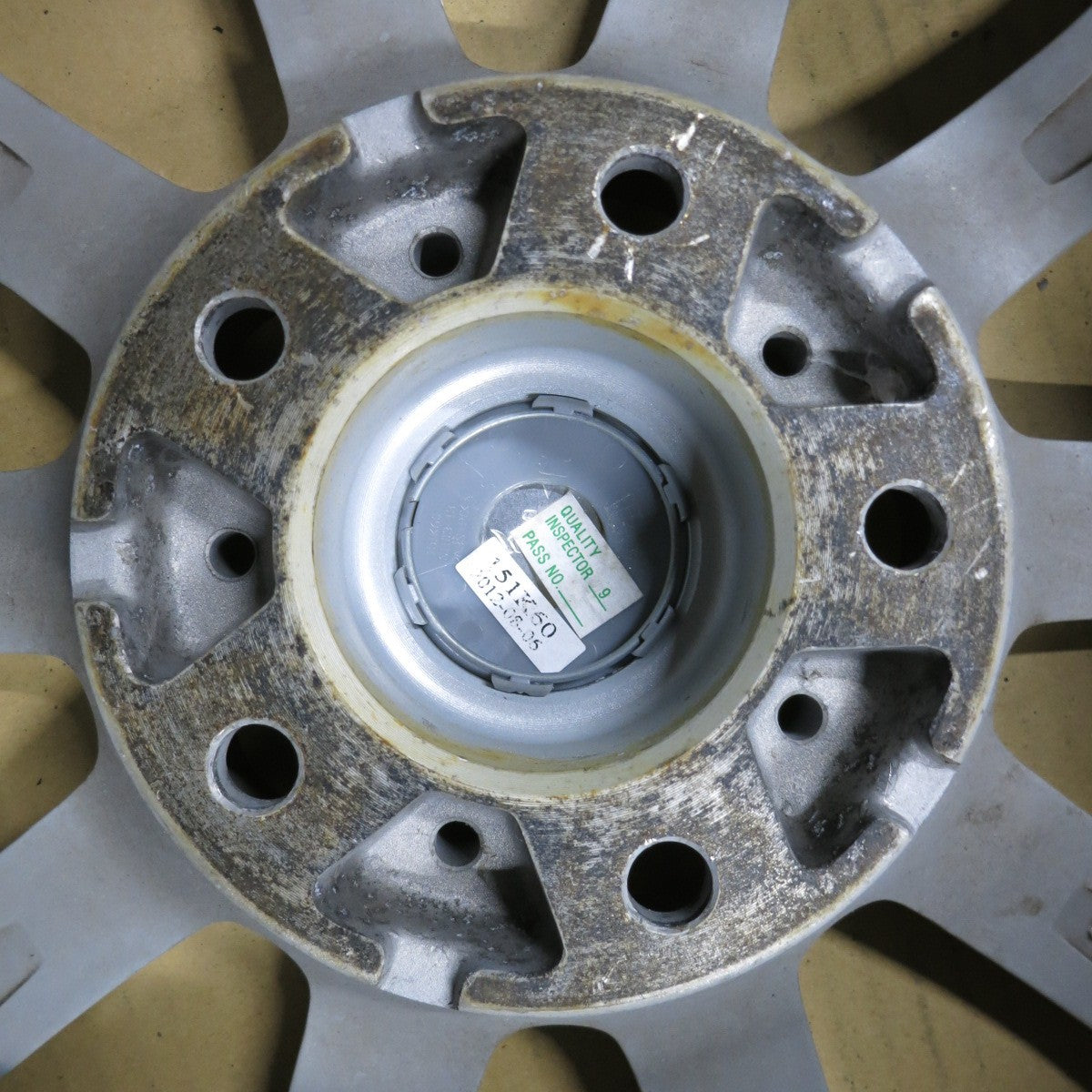 [送料無料] キレイ★JOKER weds ジョーカー ウェッズ 17インチ ホイール 17×7J PCD114.3/5H★5031204SYホ