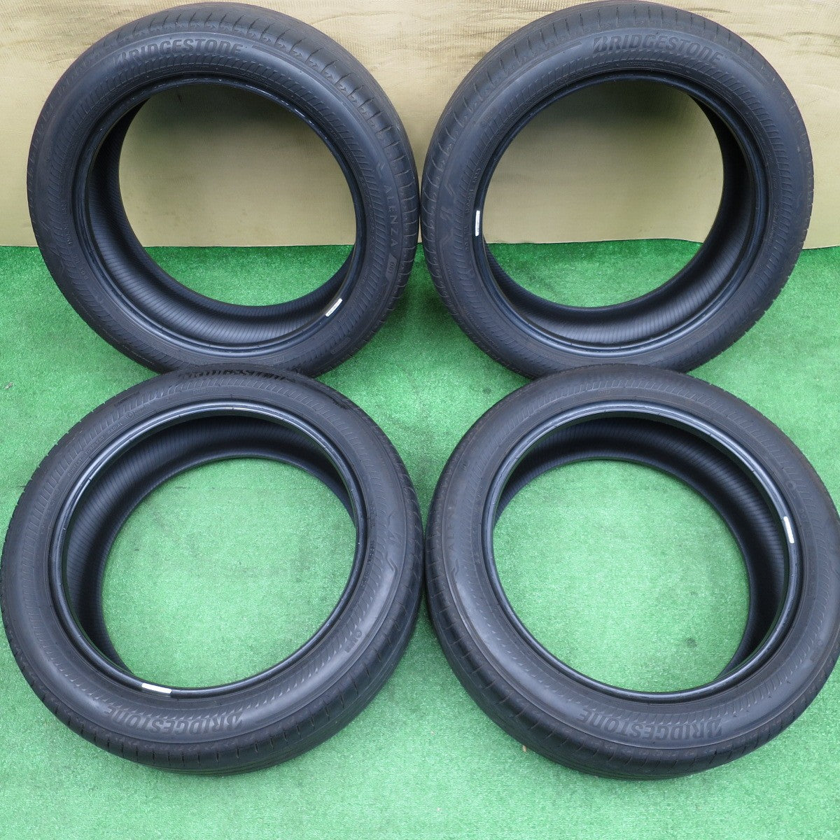 バリ溝！23年！9.5分★225/50R18 ブリヂストン アレンザ 001 RFT ランフラット タイヤ ALENZA 18インチ スカイライン BMW 等★6012102NKノタ