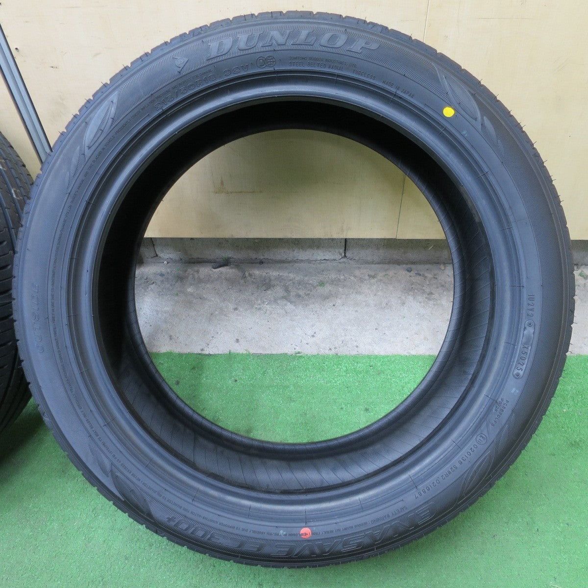 新車外し！25年★215/50R18 ダンロップ エナセーブ EC300+ タイヤ 18インチ ヤリスクロス CX-3 等★6031302NGノタ