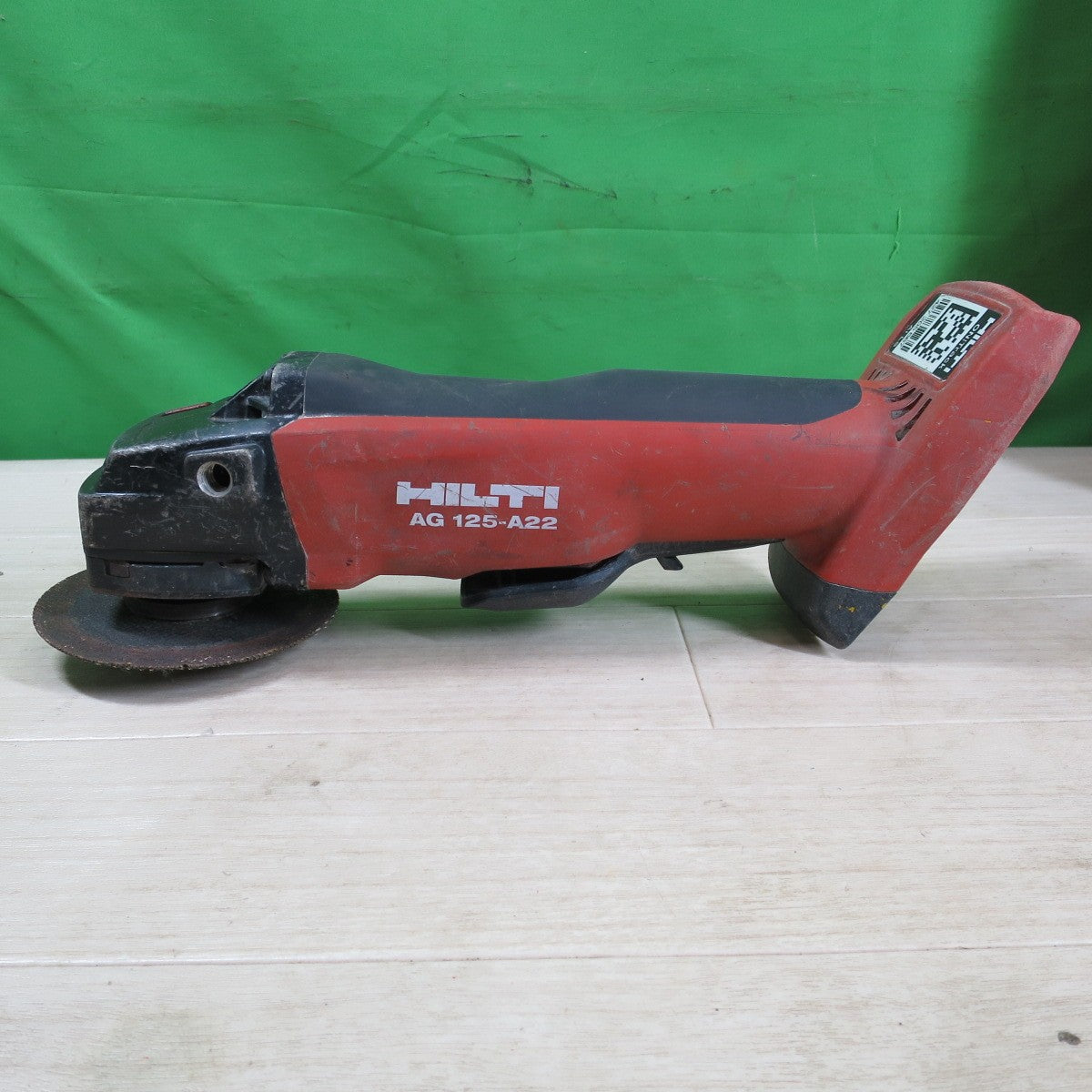 [送料無料] ☆HILTI ヒルティ 充電式 アングル グラインダー AG 125-A22 電動 工具 ディスク グラインダ コードレス 研摩 研磨 機☆
