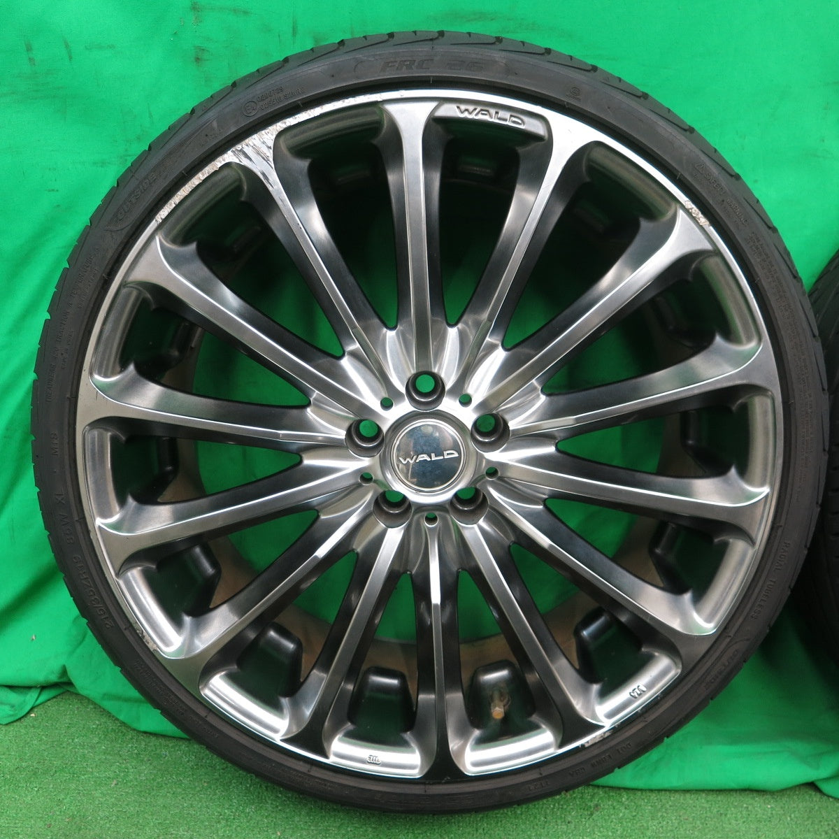 *送料無料* 4本！21年★プリウス等 WALD PORTOFINO P21C 215/35R19 セイフリッチ FRC26 ヴァルド ポルトフィーノ PCD100/5H★4050101ナノ