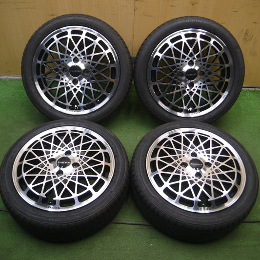 *送料無料* バリ溝！21年！9.5分以上★LA STRADA FOOCKER 165/50R15 ウィンラン R330 ラストラーダ 15インチ PCD100/4H★4060501Hノ