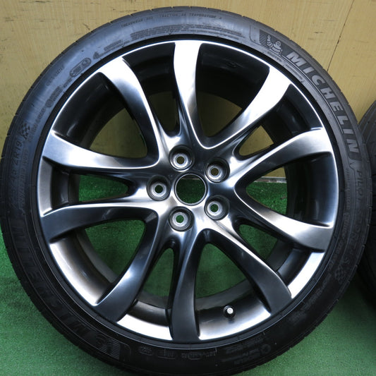 4本価格◎マツダ GJ系 アテンザ 純正 225/45R19 ミシュラン パイロットスポーツ4 S 19インチ PCD114.3/5H◎6083105KKノ