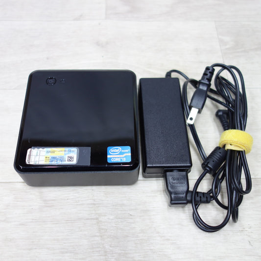 [送料無料] ◆インテル Intel NUC 小型 PC DC3217IYE 電源アダプター 付き Corei3-3217U メモリ 8GB Win10 Home 64bit ④◆