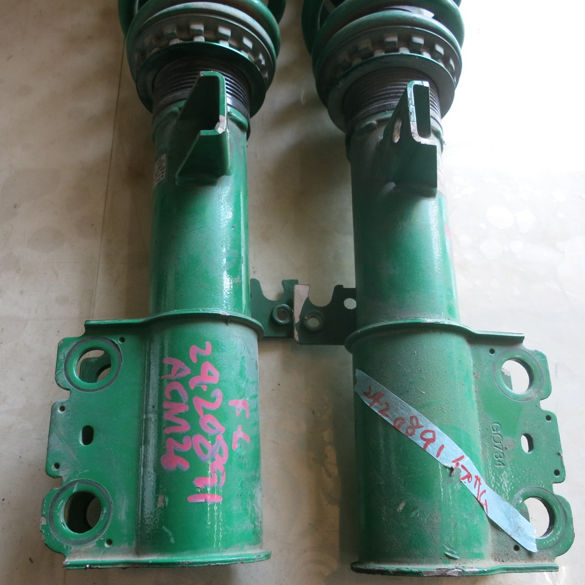 [送料無料] ◆TEIN トヨタ ACM21W ACM26W イプサム 車高調 サスペンション G2Y82-11746-L G2Y82-11746-R テイン 現状品◆