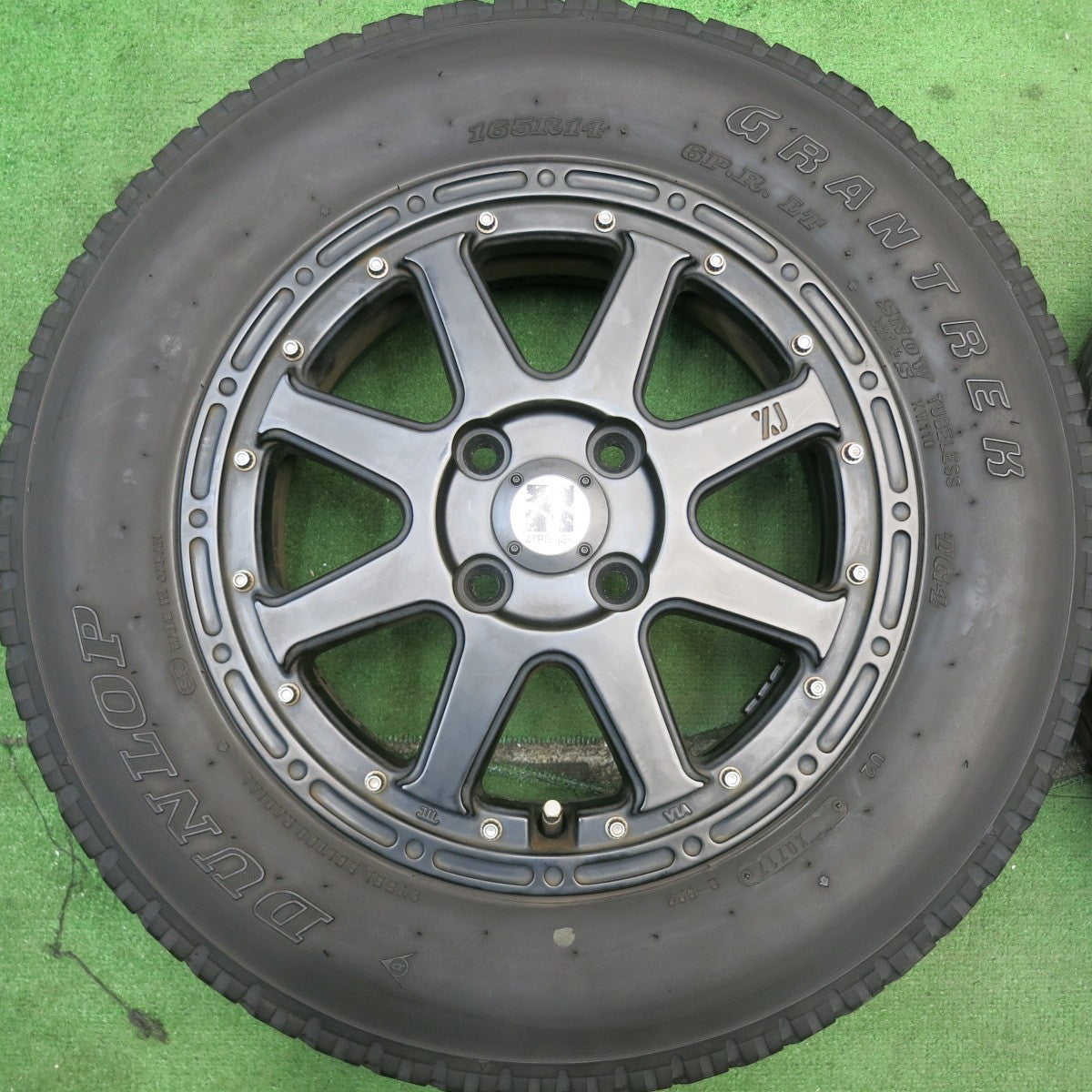 4本価格★XTREME-J MLJ 165R14 6PR ダンロップ グラントレック 14インチ エクストリームJ PCD100/4H★5052406HAノ