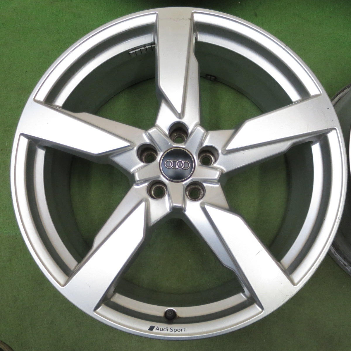 4本価格◎アウディ SQ5 純正 オプション OP ホイール 21インチ Audi 21×8.5J PCD112/5H◎6092201NGホ