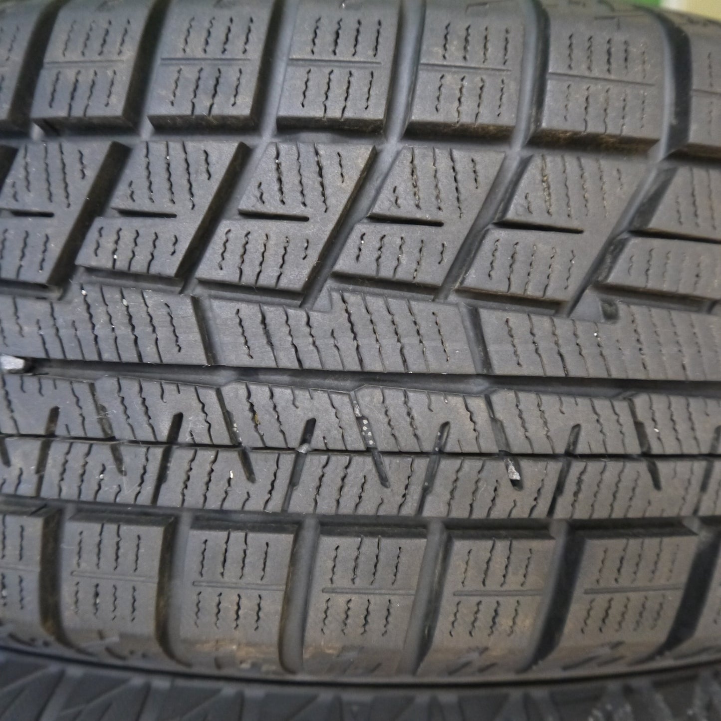バリ溝！23年！9.5分◎スズキ ハスラー 純正 スチール 165/60R15 スタッドレス ヨコハマ アイスガード iG60 15インチ PCD100/4H◎6072801Hス