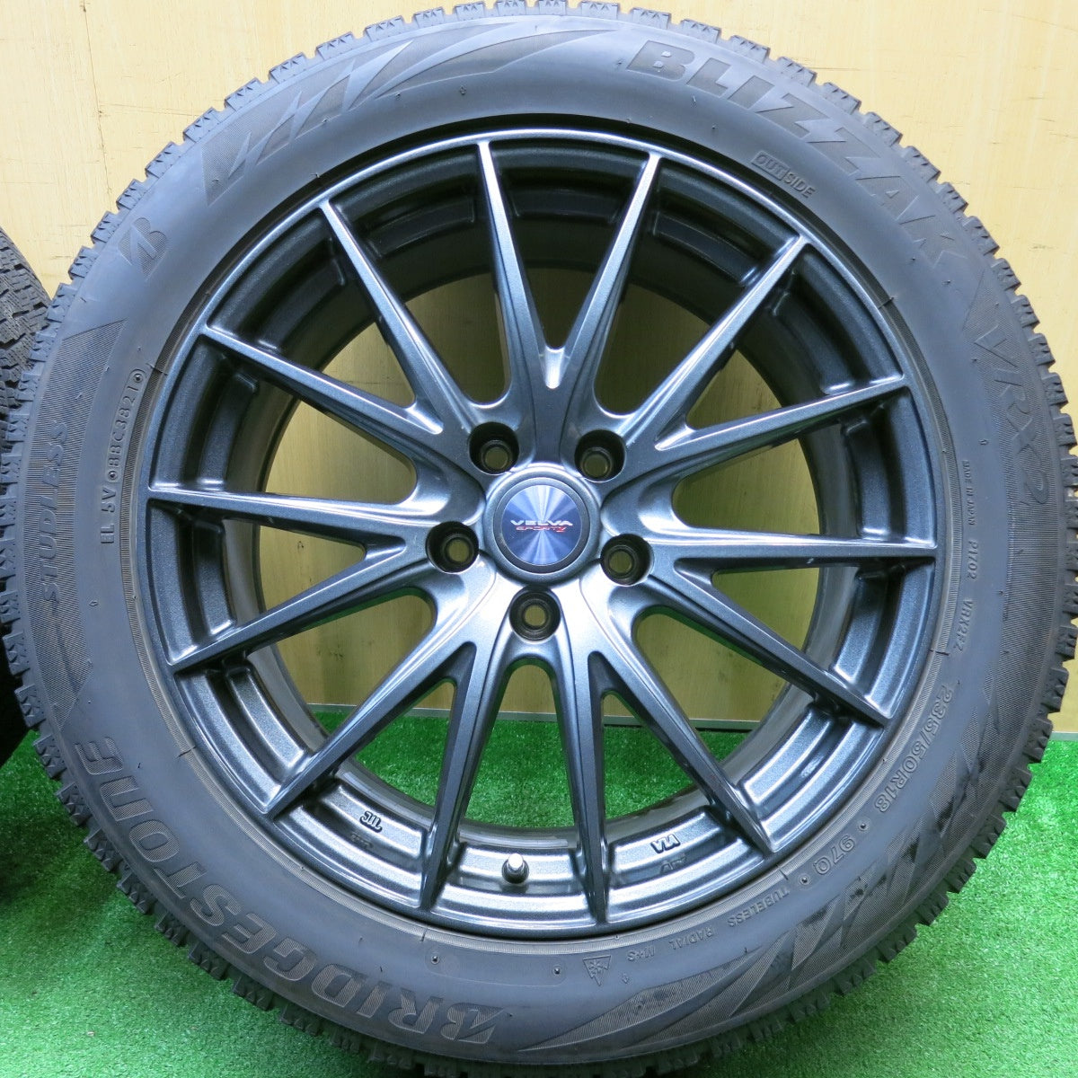 4本価格★スタッドレス 235/50R18 ブリヂストン ブリザック VRX2 VELVA SPORTZ ヴェルヴァ 18インチ PCD114.3/5H★5122501HAス