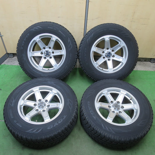 バリ溝！キレイ！9.5分★KEELER TACTICS 265/65R17 スタッドレス トーヨー オブザーブ GSi-5 キーラー タクティクス 17インチ PCD139.7/6H★6013002ナス