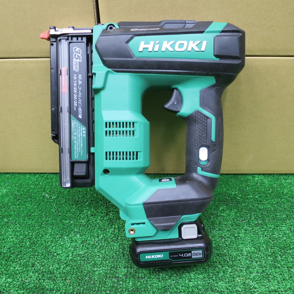 [送料無料] バッテリー付き◆Hikoki 35mm コードレス ピン 釘打 機 NP1235DA 電動 工具 10.8V ハイコーキ◆