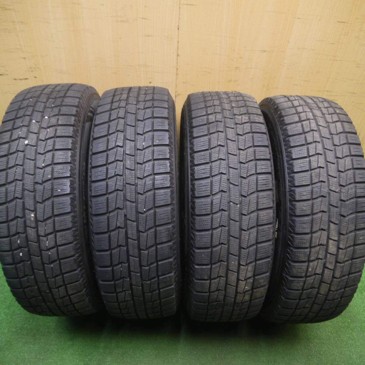 バリ溝！20年！キレイ！ほぼ10分★スタッドレス 195/65R15 オートバックス ノーストレック N3i TEAD テッド 15インチ PCD114.3/5H★4122302Hス