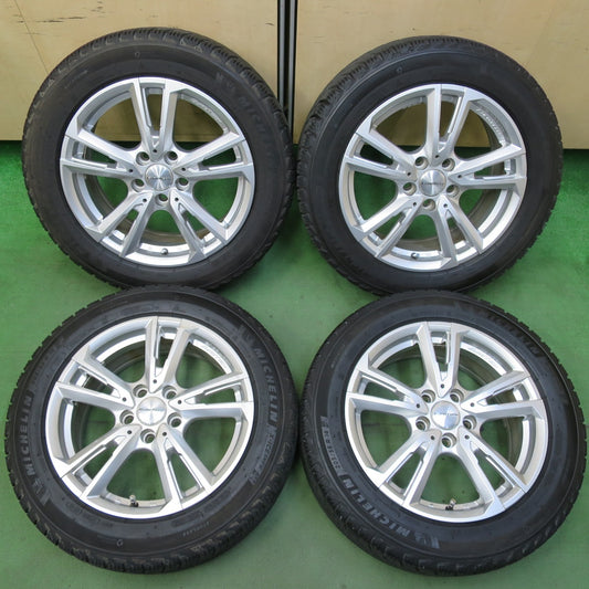 キレイ！21年★ボルボ 等 EUROTECH GAYA SOLI 205/55R16 スタッドレス ミシュラン X-ICE SNOW 16インチ ユーロテック ガヤ ソリ PCD108/5H★5071201イス