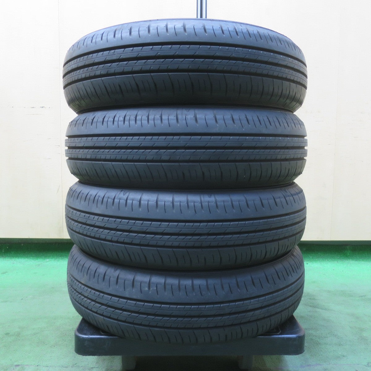 バリ溝！25年！ほぼ10分★155/65R14 ダンロップ エナセーブ EC300+ タイヤ 14インチ デリカミニ タント スペーシア ムーヴ N-BOX 等★6011507イノタ