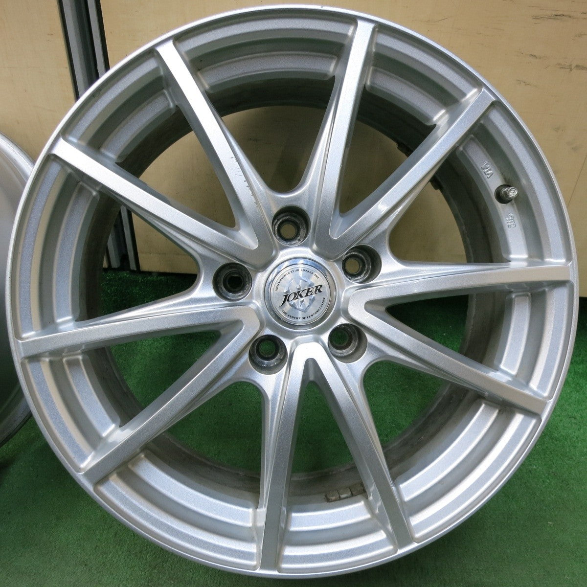 4本価格★JOKER weds ジョーカー ウェッズ 17インチ ホイール 17×7J PCD114.3/5H★5030713SYホ