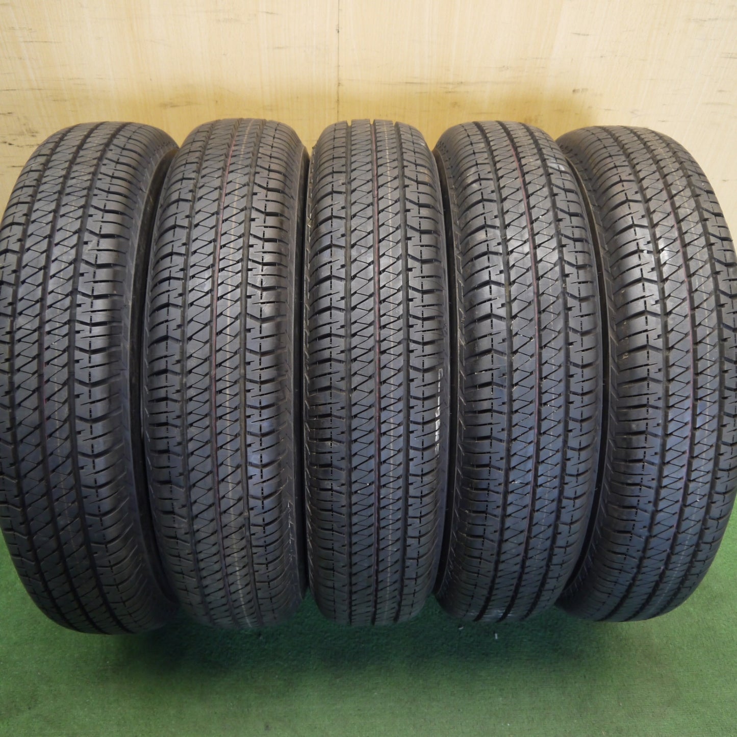 新車外し！5本★ジムニー 等 175/80R16 ブリヂストン デューラー H/T 684 Ⅱ DUELER タイヤ 16インチ★6052601Hノタ