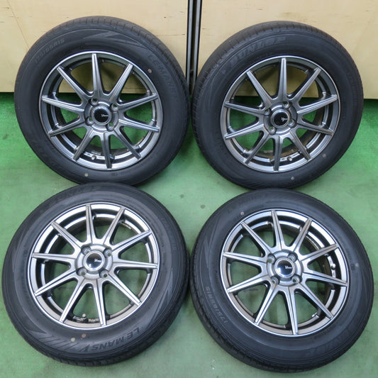 キレイ★175/65R15 ダンロップ LE MANS V VEMOTION ルマン5 Vエモーション 15インチ PCD100/4H★6010911イノ