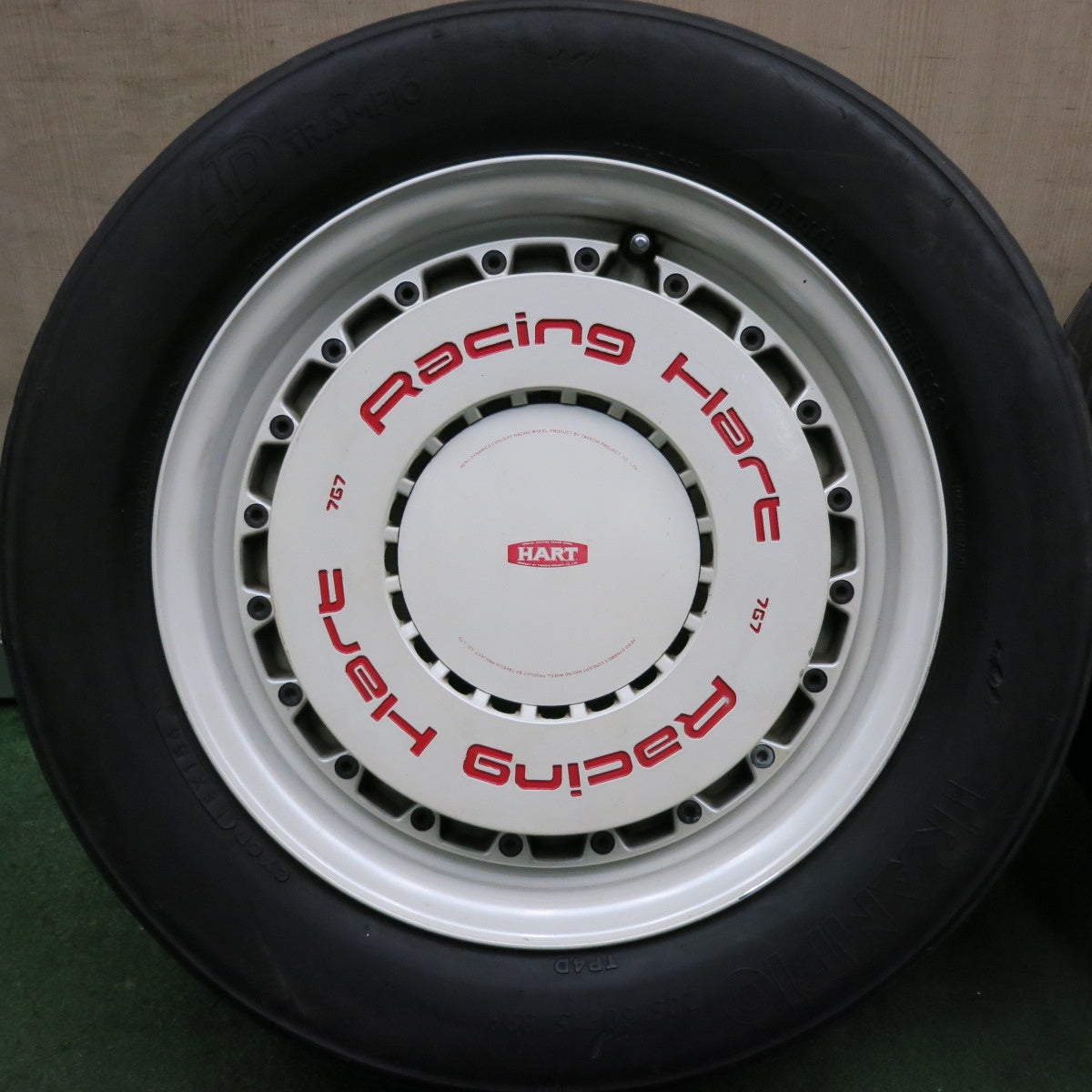 *送料無料* 希少！4本★Racing HART 767 205/60R15 トーヨー トランピオ 4D 7G7 15インチ レーシング ハート PCD114.3/5H★4052307HAノ