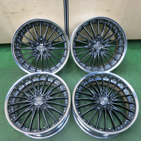 希少！4本価格★WORK SCHWERT REGNITZ SWF ワーク シュヴァート レグニッツ 20インチ ホイール 20×8.5J PCD114.3/5H★5061110SYホ