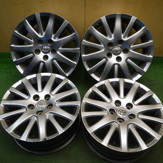 4本価格★トヨタ 180系 マジェスタ 純正 ホイール 17インチ 17×7JJ PCD114.3/5H★6032507Hホ