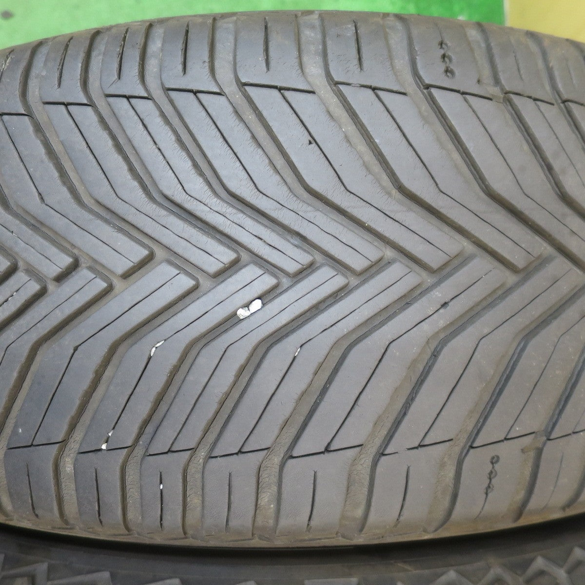 キレイ！23年★スバル XV アドバンス 純正 225/55R18 ミシュラン CROSSCLIMATE2 オールシーズン 18インチ PCD100/5H★5080801NJノ