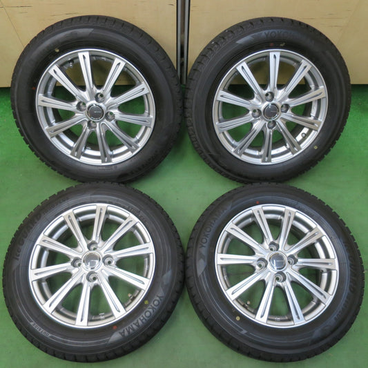 超バリ溝！キレイ！ほぼ10分★スタッドレス 175/65R15 ヨコハマ アイスガード iG50 プラス MiLLOUS ミルアス 15インチ PCD100/4H★5042509イス