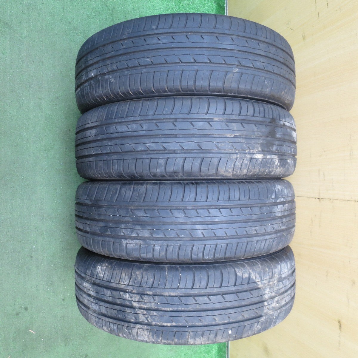 4本価格！23年★ダイハツ ウェイク 純正 165/55R15 ヨコハマ BluEarth-ES ES32 ブルーアース 15インチ PCD100/4H★5092604NJノ