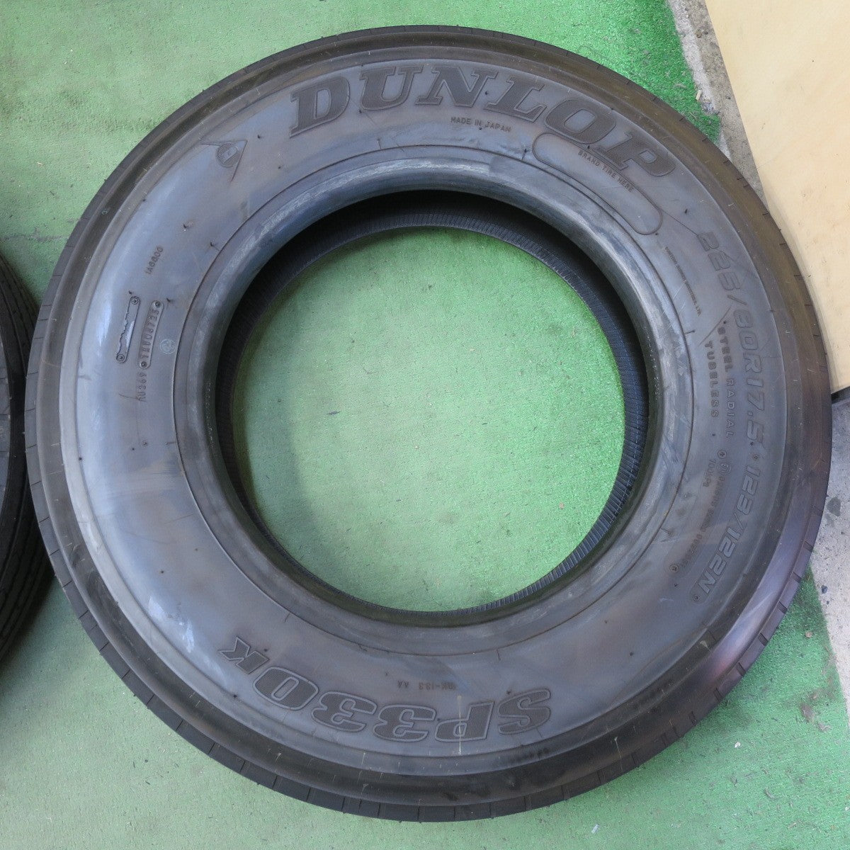 新車外し！25年！6本★トラック タイヤ 225/80R17.5 123/122N ダンロップ SP330K 17.5インチ★6061006イノタ
