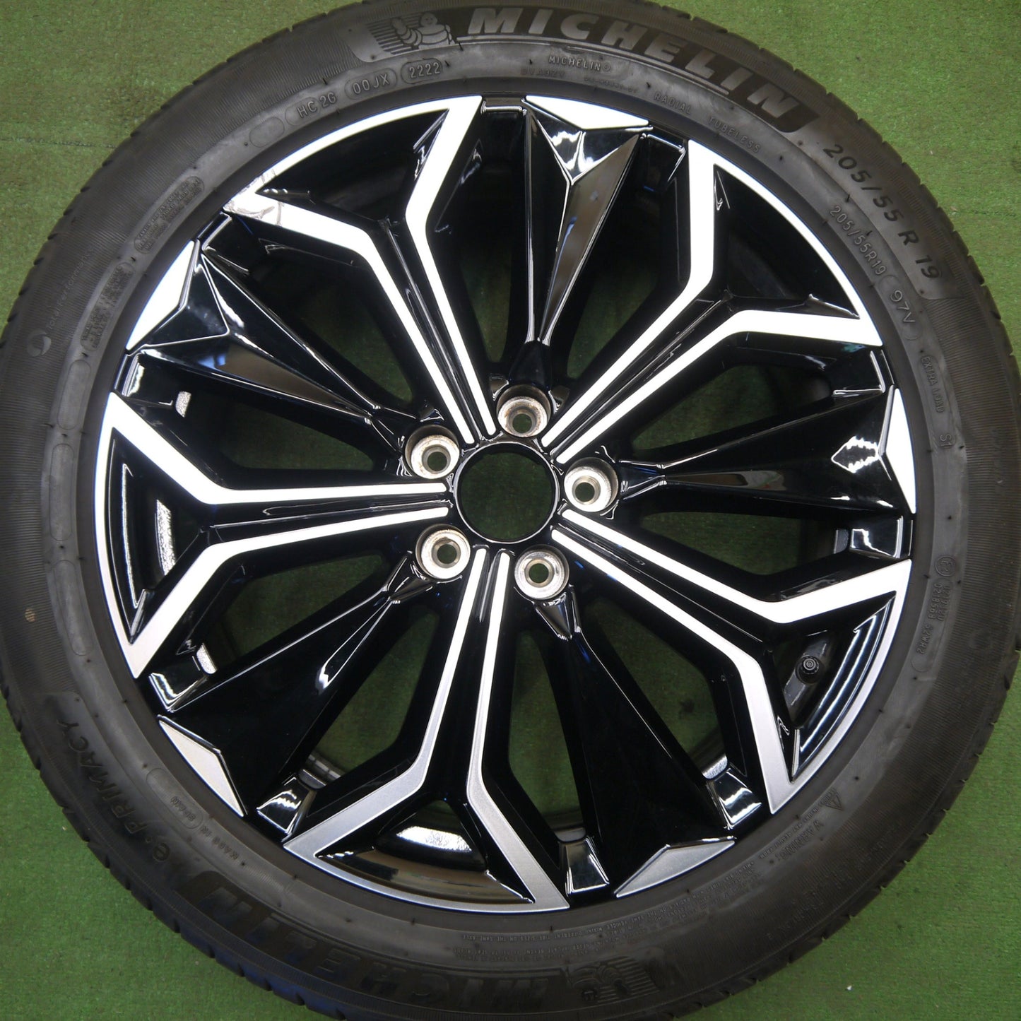 キレイ！22年★シトロエン DS4 純正 205/55R19 ミシュラン e・PRIMACY eプライマシー 19インチ PCD108/5H★6031103Hノ