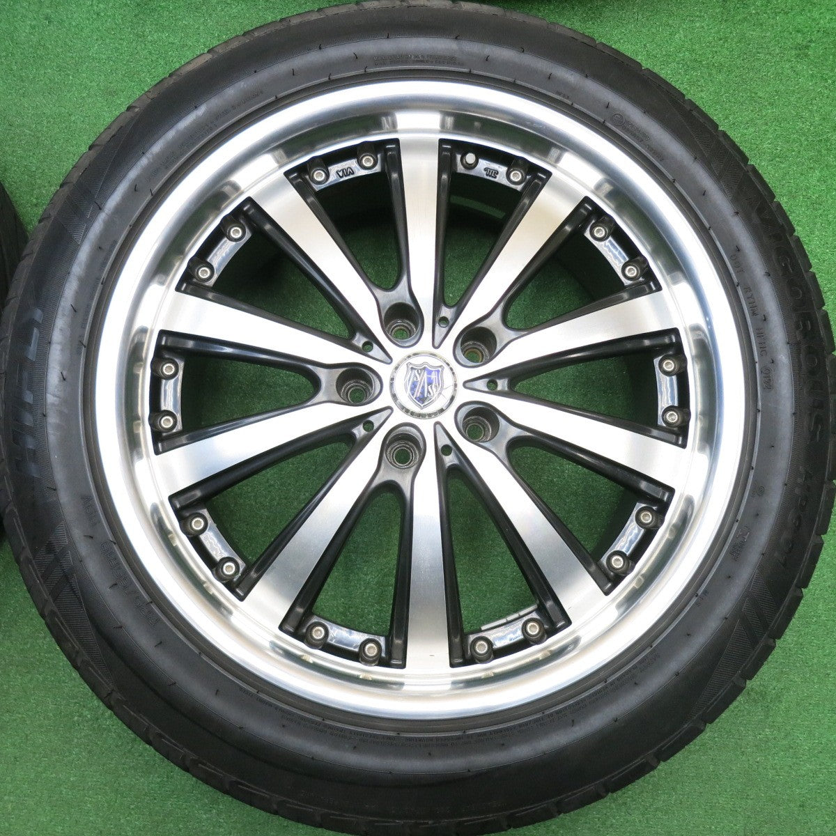 4本価格！22年★STEINER VS5 共豊 225/55R19 ハイフライ VIGOROUS HP801 シュタイナー 19インチ PCD114.3/5H★5111307HAノ