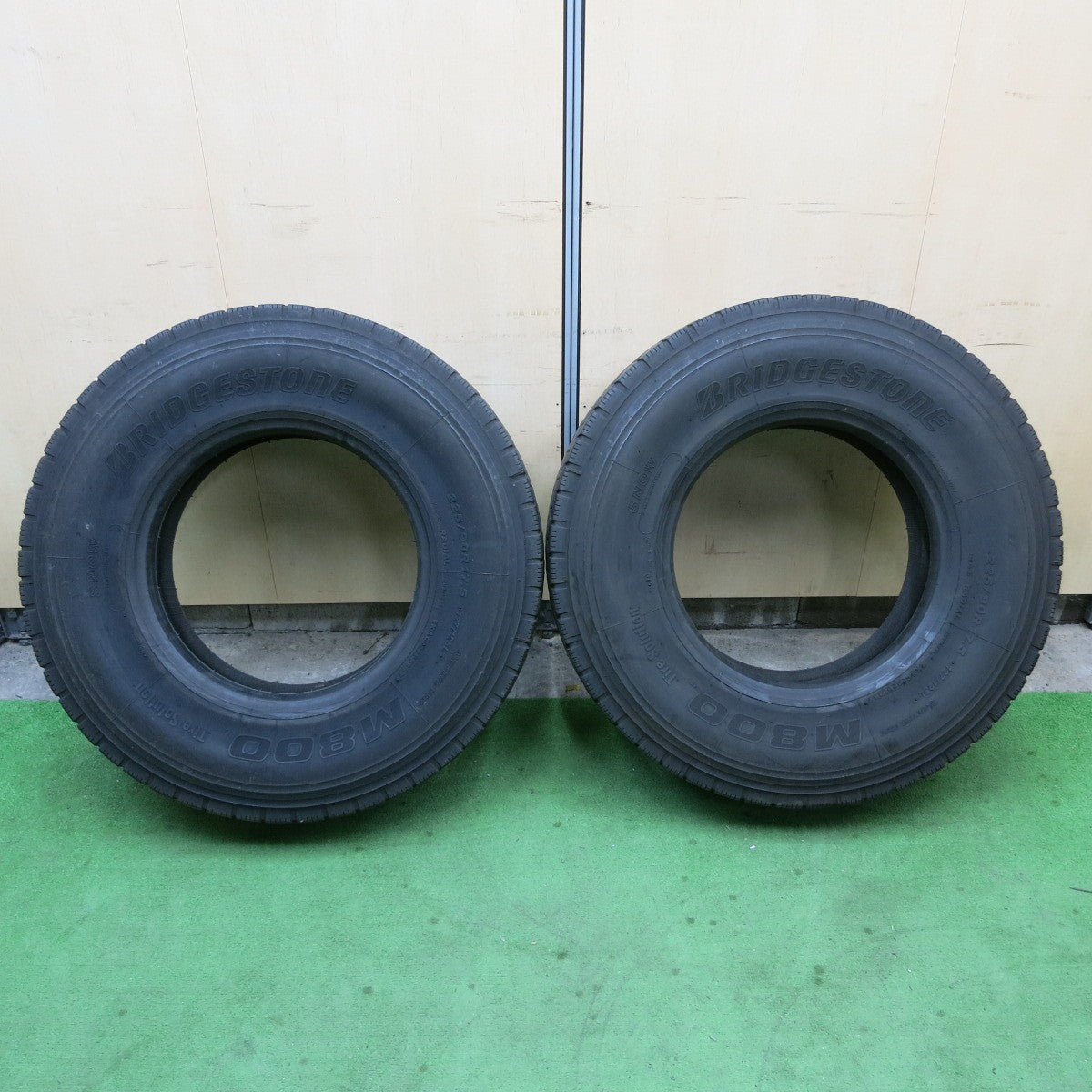 [送料無料] 2本価格★トラック タイヤ 225/90R17.5 127/125L ブリヂストン M800 ミックス オールシーズン 17.5インチ★5031904ナスタ