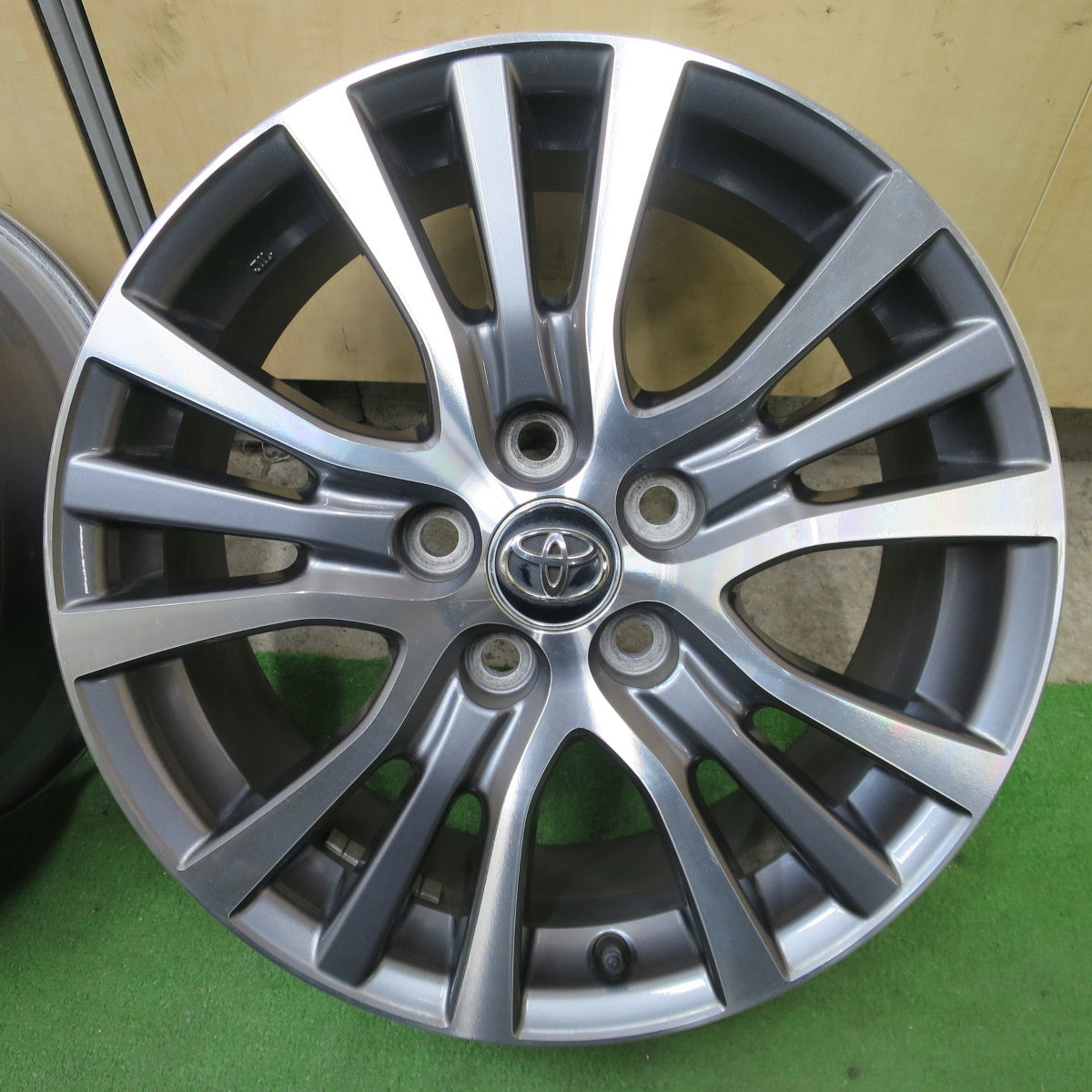 4本価格★トヨタ 50系 エスティマ 純正 ホイール 17インチ 17×7J PCD114.3/5H★6021703NGホ