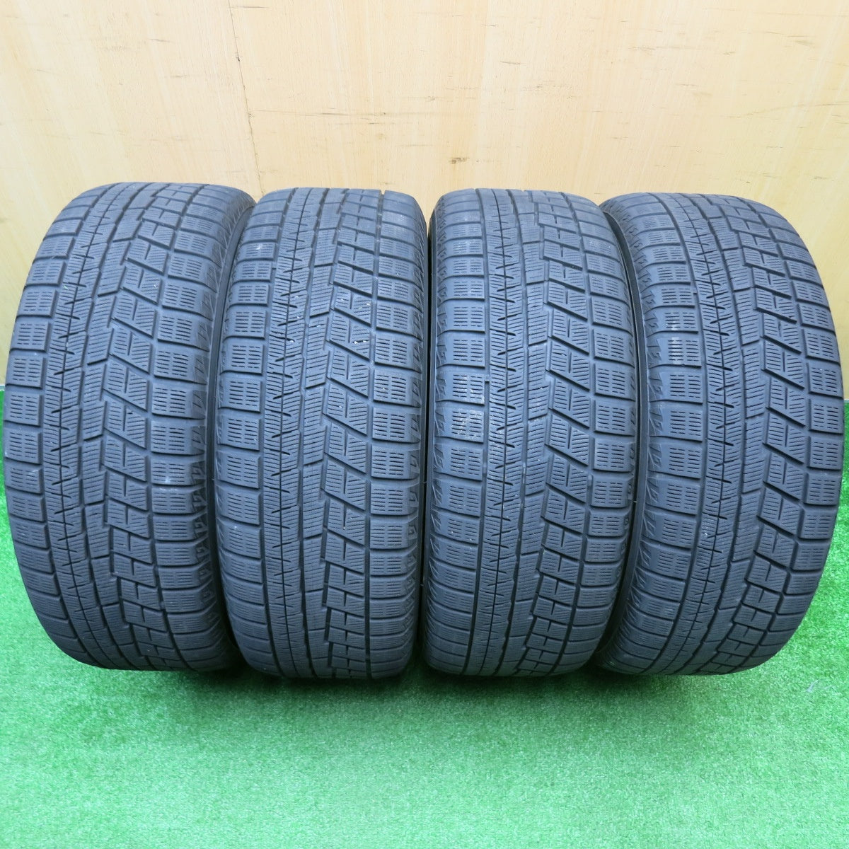 バリ溝！キレイ！8.5分★スバル エクシーガ クロスオーバー7 純正 215/50R17 スタッドレス ヨコハマ アイスガード iG60 17インチ PCD100/5H★5102305HAス