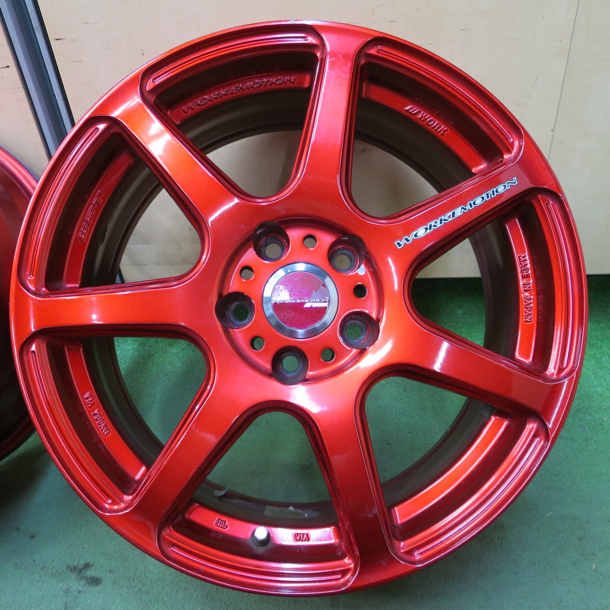4本価格◎WORK EMOTION EMT-T7R 17インチ ホイール ワーク エモーション 17×7J PCD110/5H◎6080302NGホ
