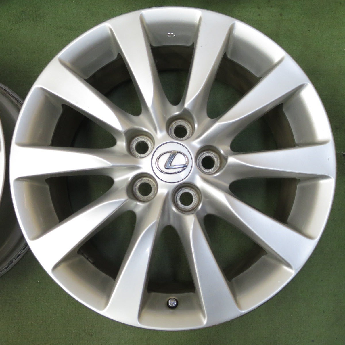 4本価格◎レクサス LS 460 純正 ホイール 18インチ 18×7.5J PCD120/5H◎6081002NGホ