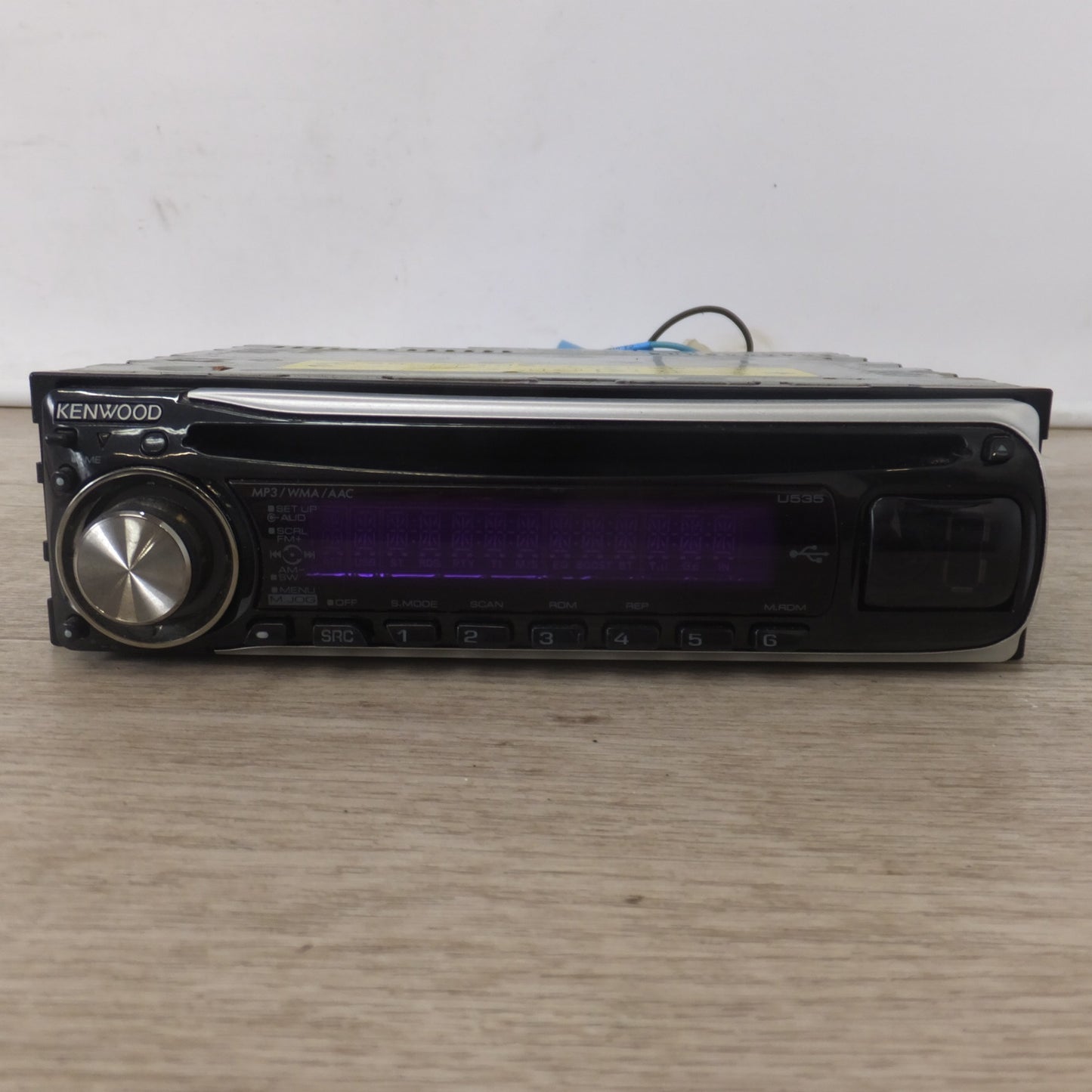 [送料無料] ★ケンウッド KENWOOD カーオーディオ 1DINコンポ CDプレーヤー U535[35]★