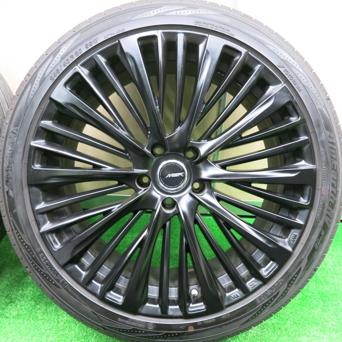送料無料* バリ溝！23年！9.5分☆LEHRMEISTER PREMIX MER-X 245/40R20