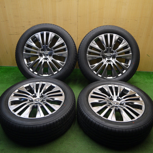 新車外し！25年★トヨタ 80系 ハリアー Zグレード 純正 225/55R19 トーヨー プロクセス R46A 19インチ PCD114.3/5H★5051308Hノ