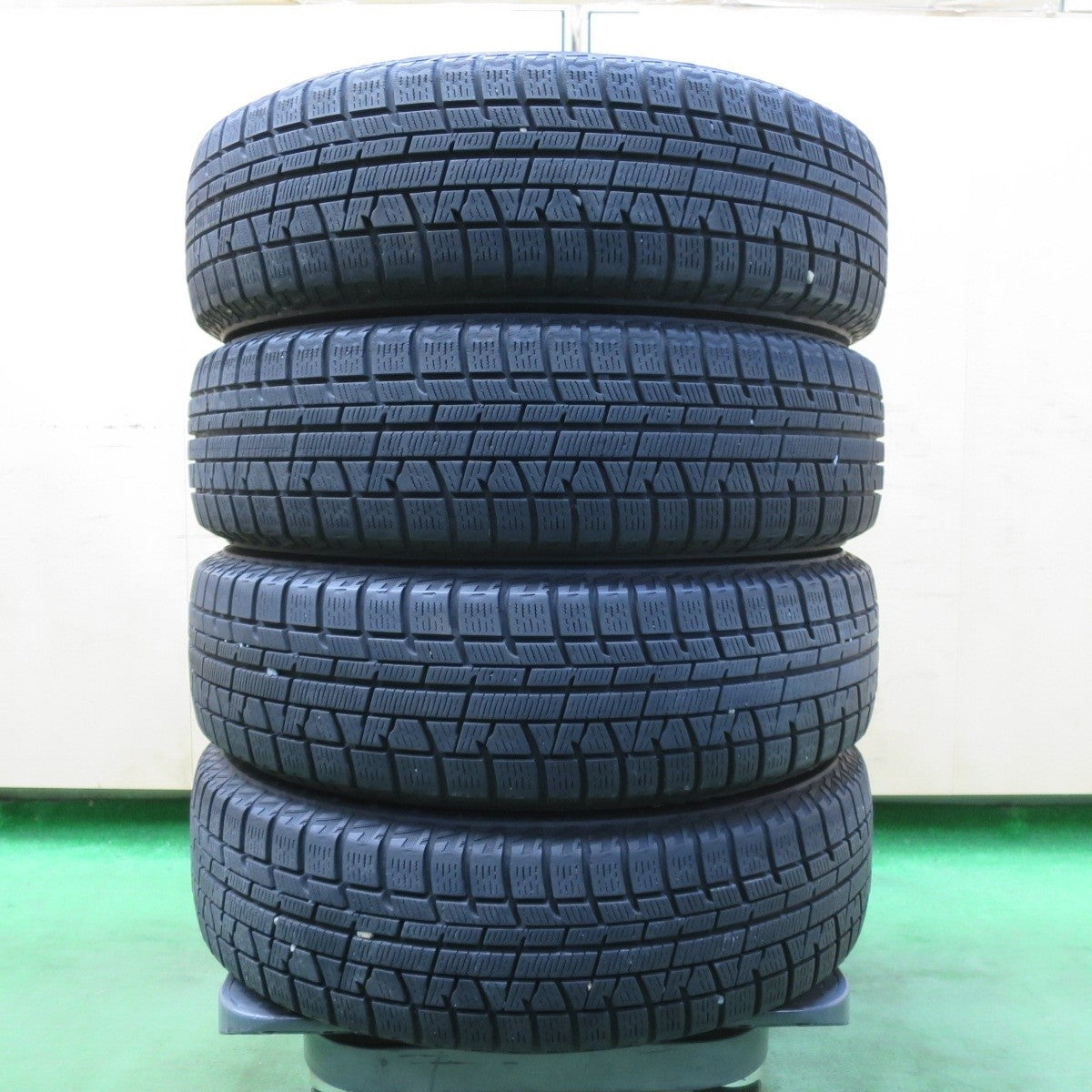 4本価格★スズキ ハスラー 純正 スチール 165/60R15 スタッドレス ヨコハマ アイスガード iG50 プラス 15インチ PCD100/4H★5032502イス