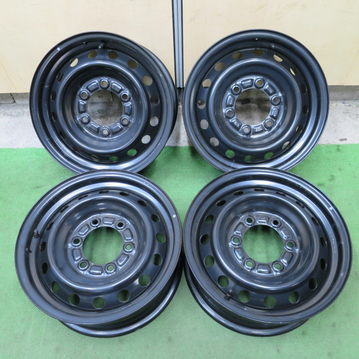 キレイ★トヨタ 200系 ハイエース 純正 スチール ホイール 15インチ 15×6J PCD139.7/6H★6061702NGホ